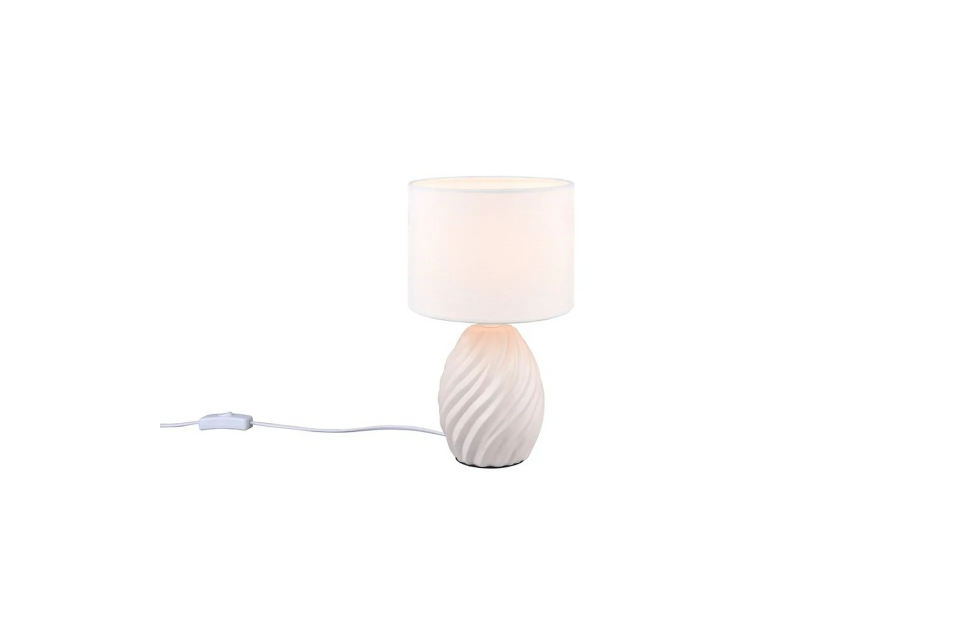 Bordlampe TRIO Melva Hvit - Hvit