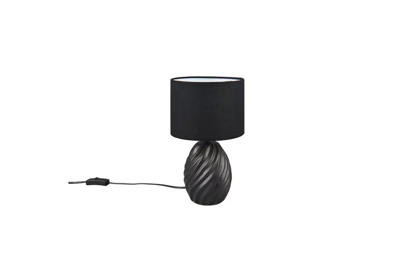 Bordlampe TRIO Melva Svart - Svart - Belysning - Innendørsbelysning & Lamper - Nattlampe - Nattlampe bord