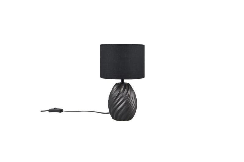 Bordlampe TRIO Melva Svart - Svart - Belysning - Innendørsbelysning & Lamper - Nattlampe - Nattlampe bord
