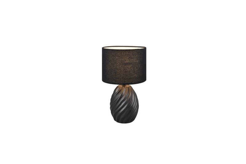 Bordlampe TRIO Melva Svart - Svart - Belysning - Innendørsbelysning & Lamper - Nattlampe - Nattlampe bord