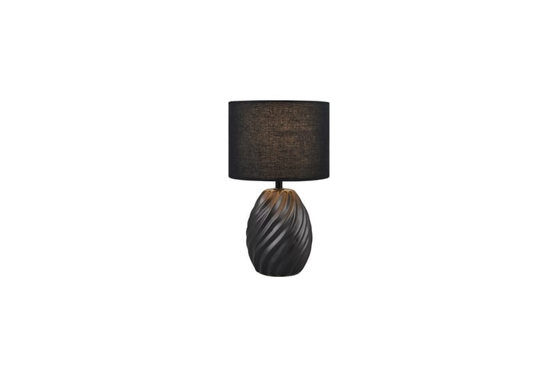 Bordlampe TRIO Melva Svart - Svart - Belysning - Innendørsbelysning & Lamper - Nattlampe - Nattlampe bord