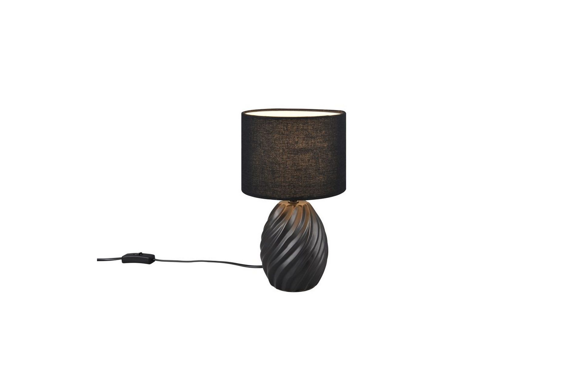 Bordlampe TRIO Melva Svart - Svart