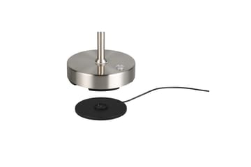 Bordlampe TRIO Moreno Børstet stål - Børstet stål - Belysning - Innendørsbelysning & Lamper - Nattlampe - Nattlampe bord