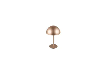 Bordlampe TRIO Munoz Kaffebrun - Kaffebrun - Belysning - Innendørsbelysning & Lamper - Nattlampe - Nattlampe bord