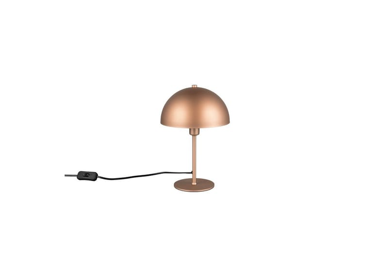 Bordlampe TRIO Nola 30 cm, Kaffebrun - 30 cm, Kaffebrun - Belysning - Innendørsbelysning & Lamper - Nattlampe - Nattlampe bord