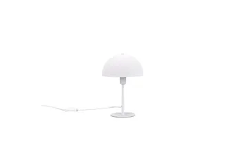 Bordlampe TRIO Nola 30 cm, Matt hvit - 30 cm, Matt hvit - Belysning - Innendørsbelysning & Lamper - Nattlampe - Nattlampe bord