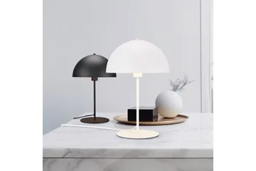 Bordlampe TRIO Nola 30 cm, Matt hvit - 30 cm, Matt hvit - Belysning - Innendørsbelysning & Lamper - Nattlampe - Nattlampe bord