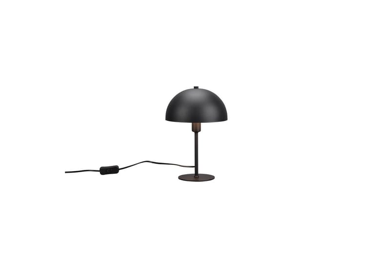 Bordlampe TRIO Nola 30 cm, Matt svart - 30 cm, Matt svart - Belysning - Innendørsbelysning & Lamper - Nattlampe - Nattlampe bord