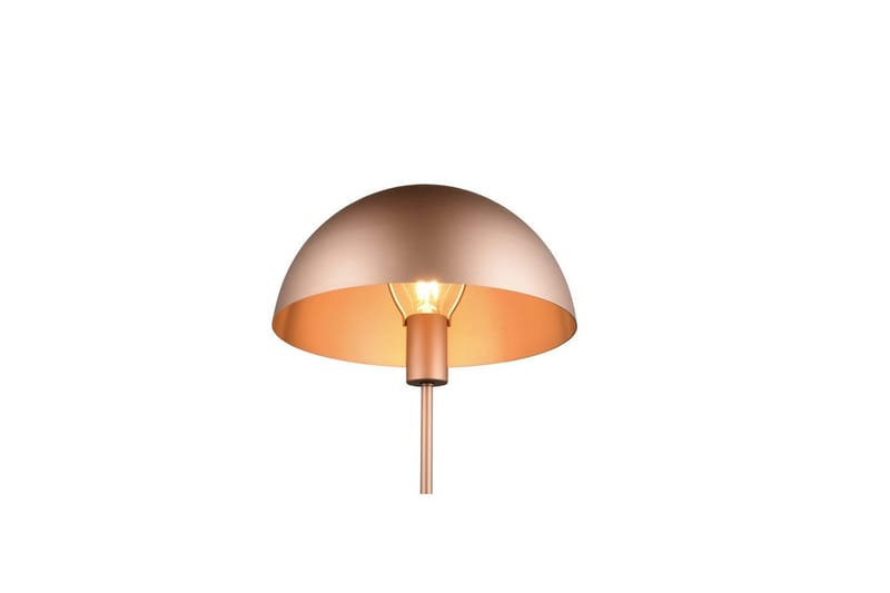 Bordlampe TRIO Nola 45 cm, Kaffebrun - 45 cm, Kaffebrun - Belysning - Innendørsbelysning & Lamper - Nattlampe - Nattlampe bord