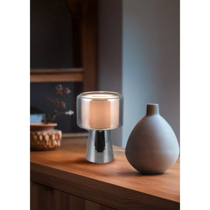 Bordlampe TRIO Rocka - Krom - Belysning - Innendørsbelysning & Lamper - Nattlampe - Nattlampe bord
