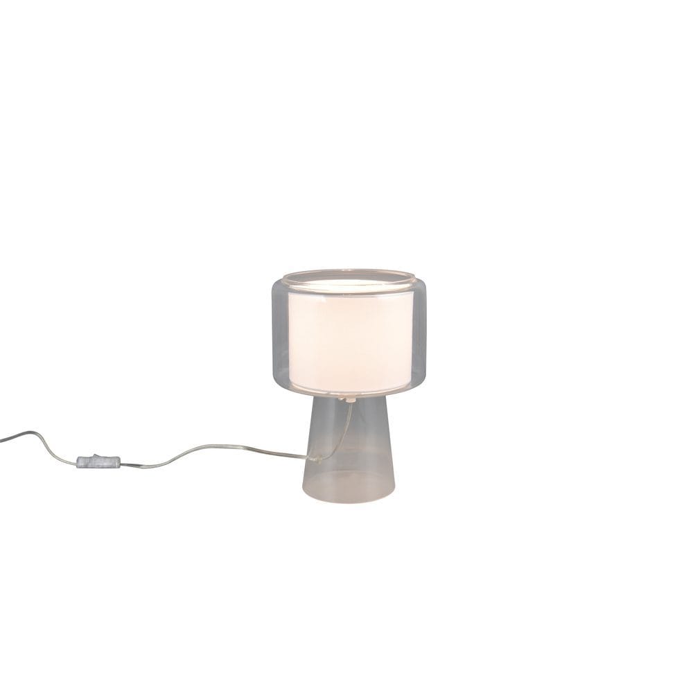 Bordlampe TRIO Rocka - Transparent