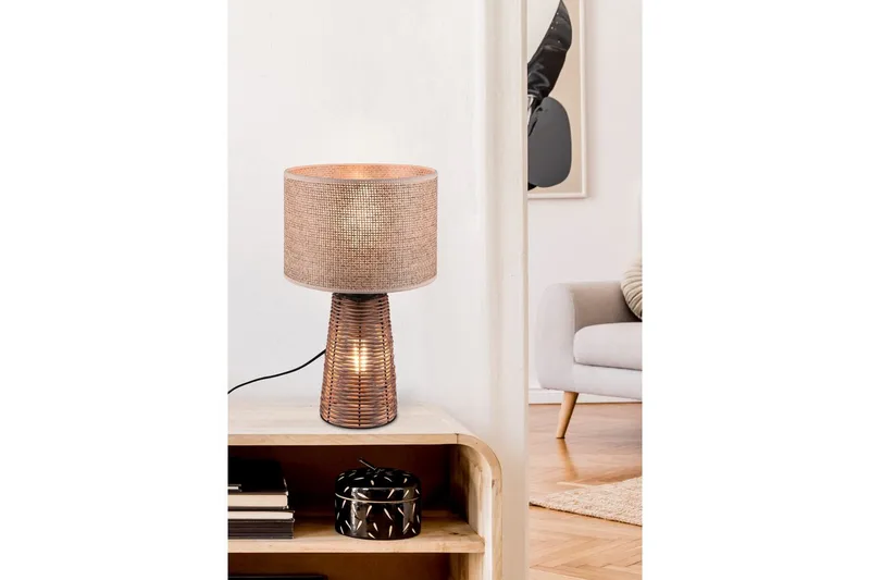 Bordlampe TRIO Strå - Belysning - Innendørsbelysning & Lamper - Nattlampe - Nattlampe bord