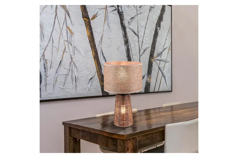 Bordlampe TRIO Strå - Belysning - Innendørsbelysning & Lamper - Nattlampe - Nattlampe bord