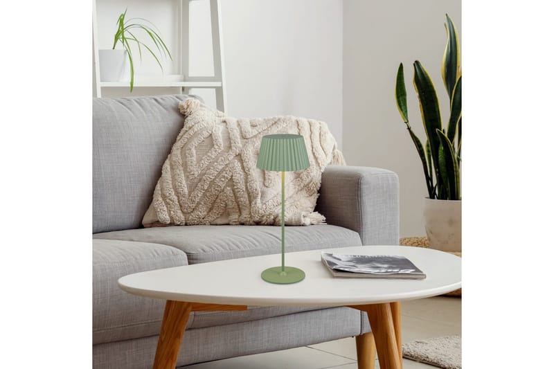 Bordlampe TRIO Suarez Pistasjegrønn - Pistasjegrønn - Belysning - Innendørsbelysning & Lamper - Nattlampe - Nattlampe bord