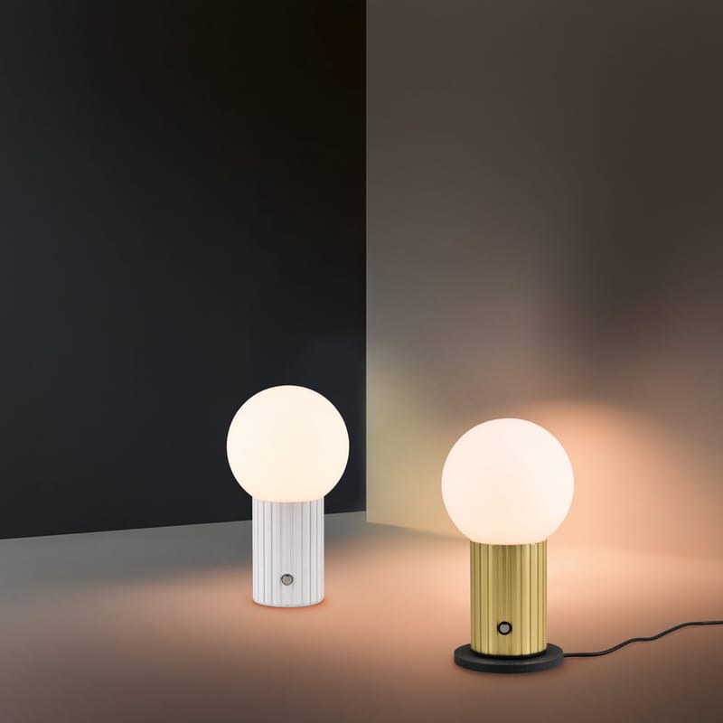 Bordlampe TRIO Tauris - Matt hvit - Belysning - Innendørsbelysning & Lamper - Nattlampe - Nattlampe bord