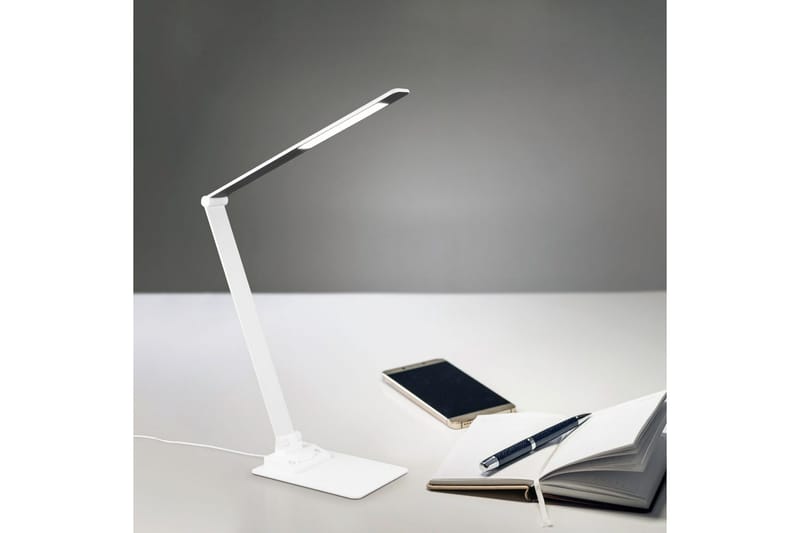 Bordlampe TRIO Travis Matt hvit - Matt hvit - Belysning - Innendørsbelysning & Lamper - Nattlampe - Nattlampe bord