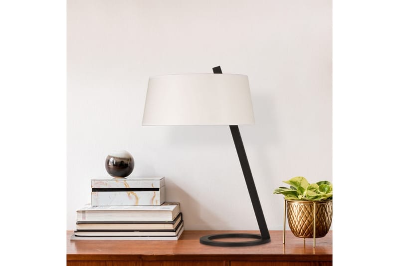 Bordlampe Ulira Hvit / Svart - Hvit / Svart - Belysning - Innendørsbelysning & Lamper - Nattlampe - Nattlampe bord