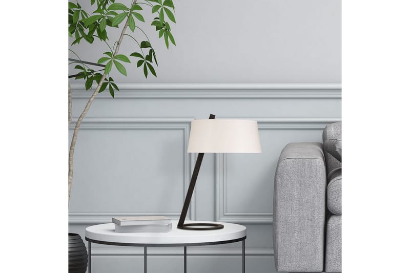 Bordlampe Ulira Hvit / Svart - Hvit / Svart - Belysning - Innendørsbelysning & Lamper - Nattlampe - Nattlampe bord