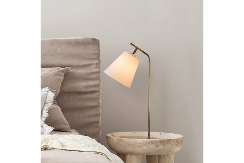 Bordlampe Ulira Hvit / Vintage - Hvit / Vintage - Belysning - Innendørsbelysning & Lamper - Nattlampe - Nattlampe bord