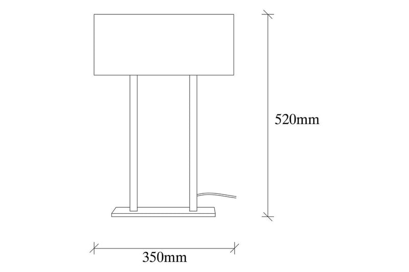 Bordlampe Ulira Svart - Svart - Belysning - Innendørsbelysning & Lamper - Nattlampe - Nattlampe bord