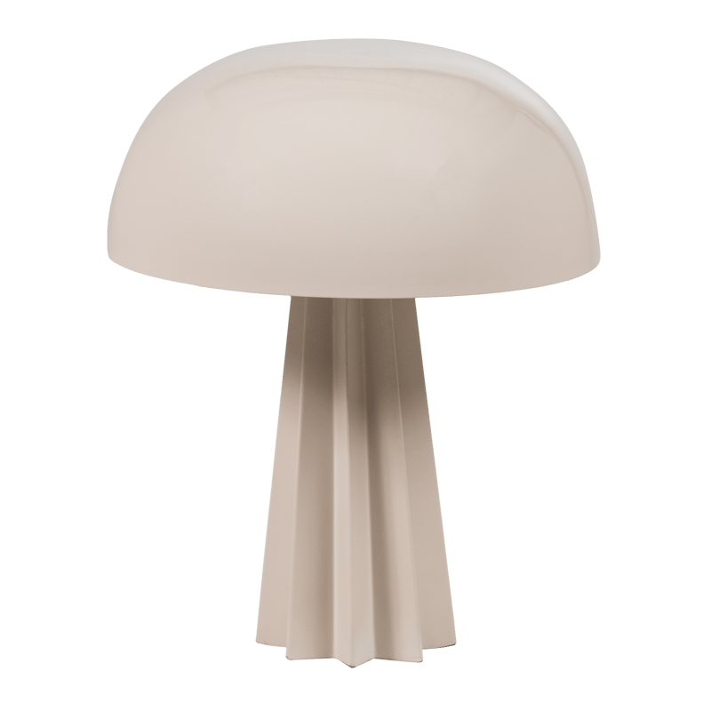 Bordlampe Virel 29 cm, Lys grå