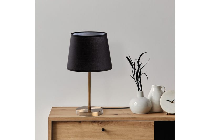 Bordlampesett (2 deler) Jaspal Mørk Antikk - Mørk Antikk - Belysning - Innendørsbelysning & Lamper - Nattlampe - Nattlampe bord