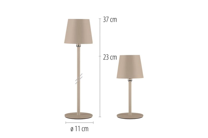 Boteria Just Light Bordlampe - Belysning - Innendørsbelysning & Lamper - Nattlampe - Nattlampe bord