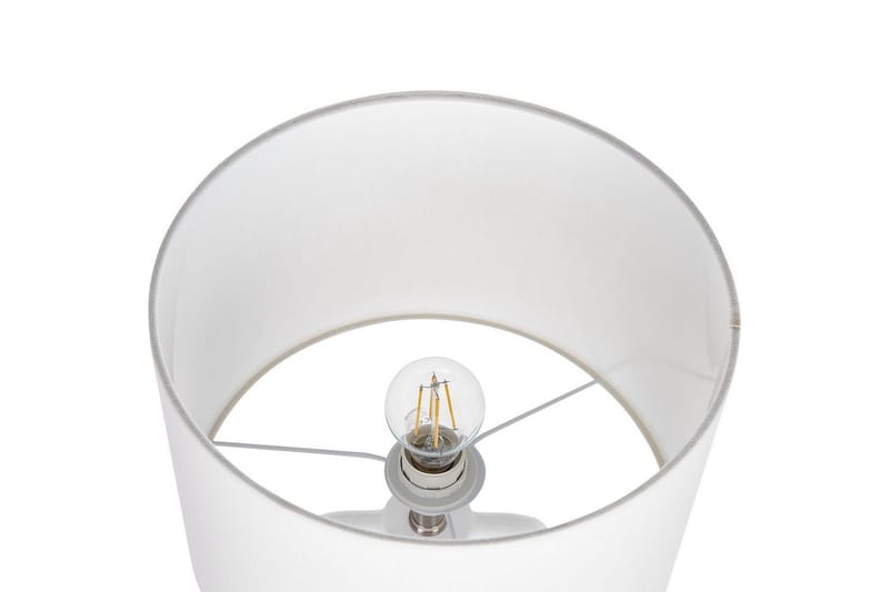 Bralad Bordlampe 46 cm E27 - Hvit - Belysning - Innendørsbelysning & Lamper - Nattlampe - Nattlampe bord