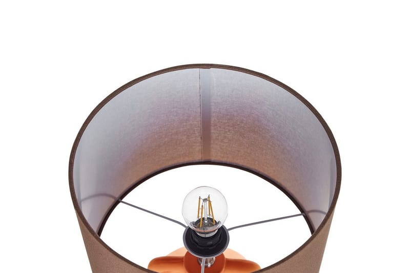 Bralad Bordlampe 46 cm E27 - Oransje/Brun - Belysning - Innendørsbelysning & Lamper - Nattlampe - Nattlampe bord