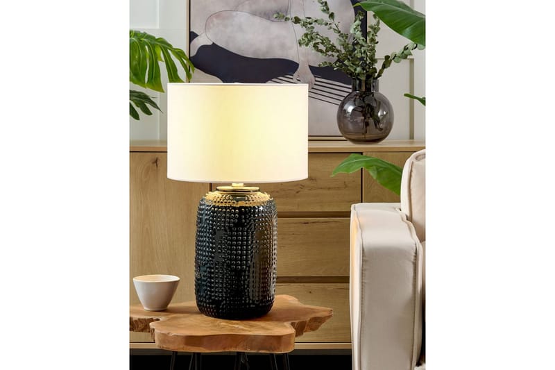 Budelli Bordlampe 49 cm E27 - Mørkeblå - Belysning - Innendørsbelysning & Lamper - Nattlampe - Nattlampe bord