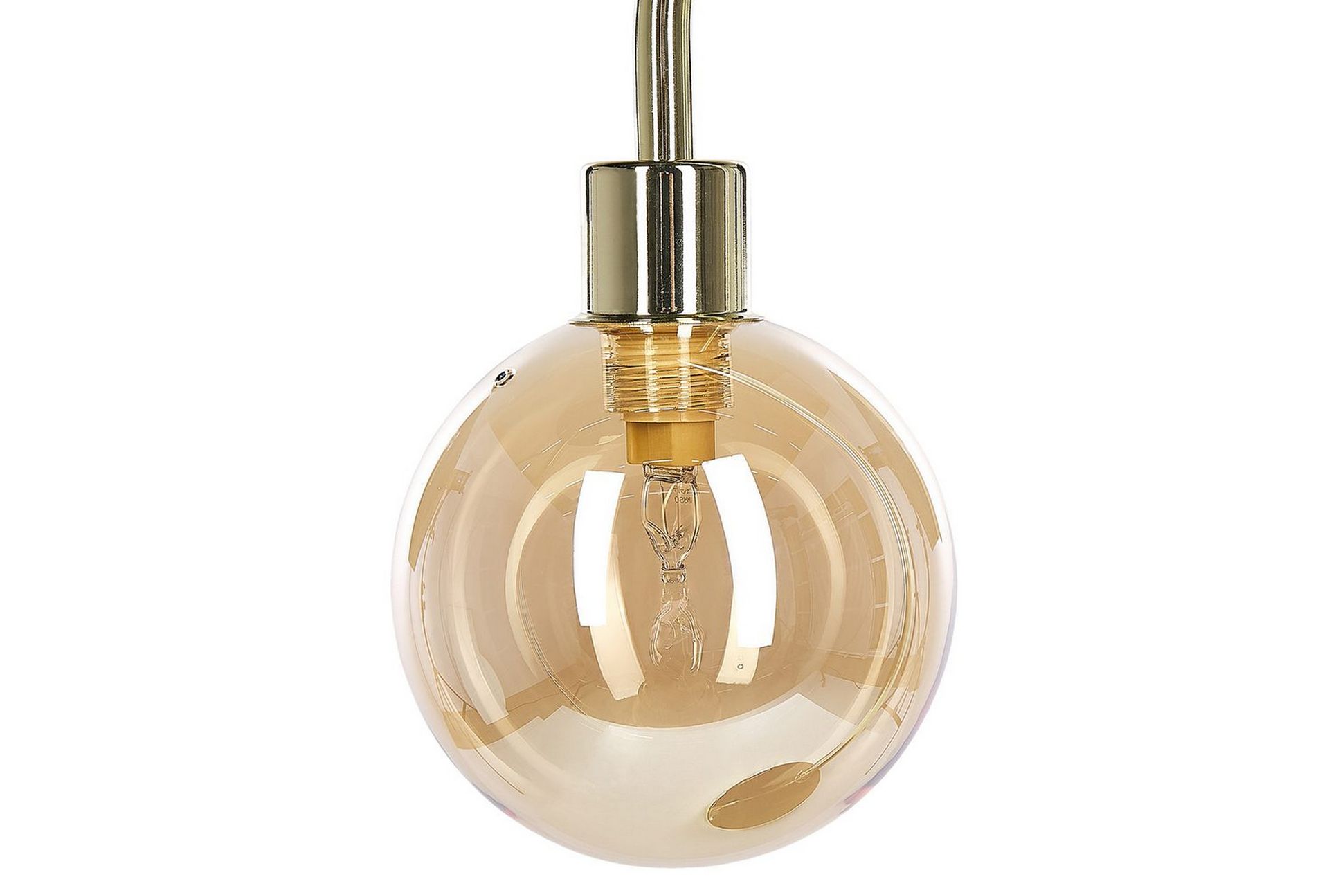 Capramis Bordlampe 41 cm G9 - Gull - Belysning - Innendørsbelysning & Lamper - Nattlampe - Nattlampe bord