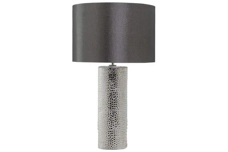 Capriken Bordlampe 52 cm E27 - Svart/Sølv - Belysning - Innendørsbelysning & Lamper - Nattlampe - Nattlampe bord