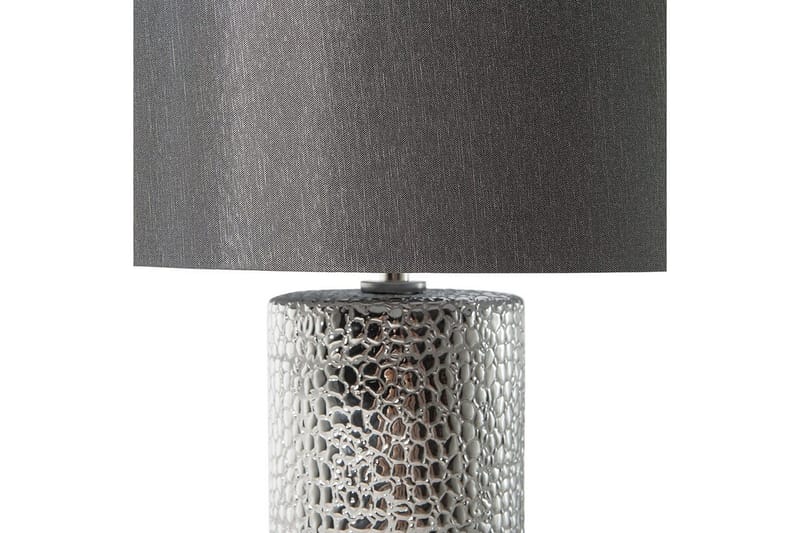 Capriken Bordlampe 52 cm E27 - Svart/Sølv - Belysning - Innendørsbelysning & Lamper - Nattlampe - Nattlampe bord