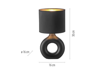 Carara Just Light Bordlampe - Belysning - Innendørsbelysning & Lamper - Nattlampe - Nattlampe bord