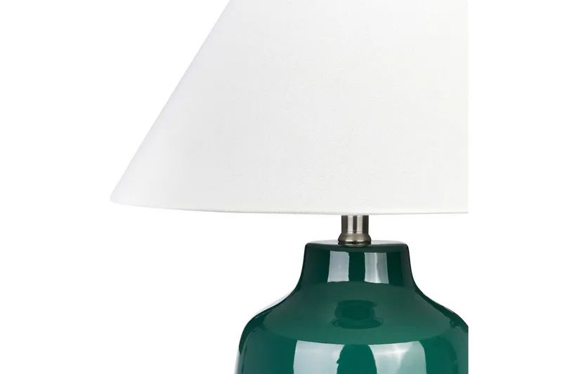 Columbrete Bordlampe 57 cm E27 - Mørkegrønn/Hvit - Belysning - Innendørsbelysning & Lamper - Nattlampe - Nattlampe bord