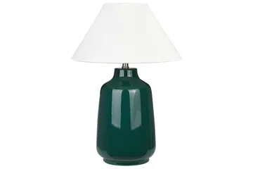Columbrete Bordlampe 57 cm E27 - Mørkegrønn/Hvit - Belysning - Innendørsbelysning & Lamper - Nattlampe - Nattlampe bord