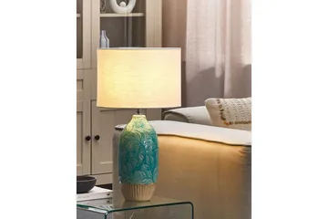 Cominai Bordlampe 58 cm E27 - Flerfarget - Belysning - Innendørsbelysning & Lamper - Nattlampe - Nattlampe bord