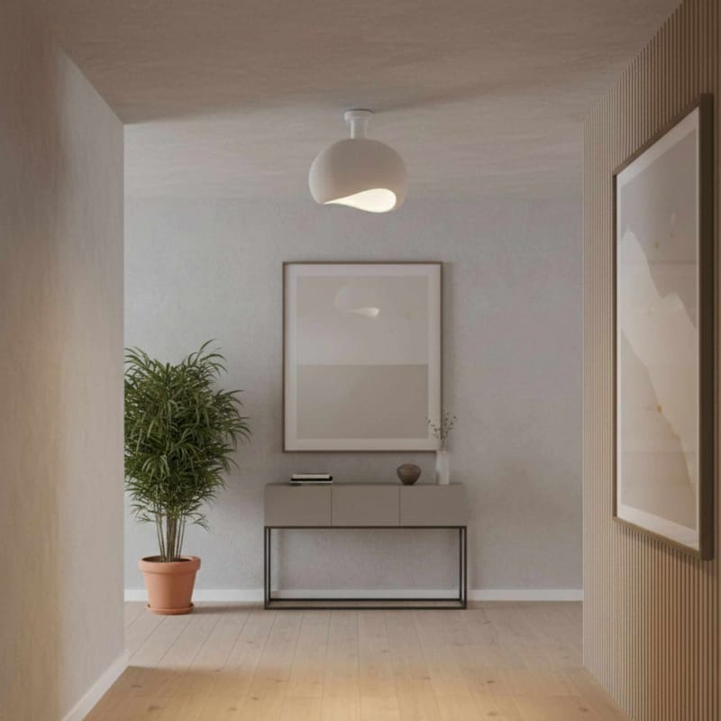 Corlinor bordlampe 34 cm - Hvit - Belysning - Innendørsbelysning & Lamper - Nattlampe - Nattlampe bord