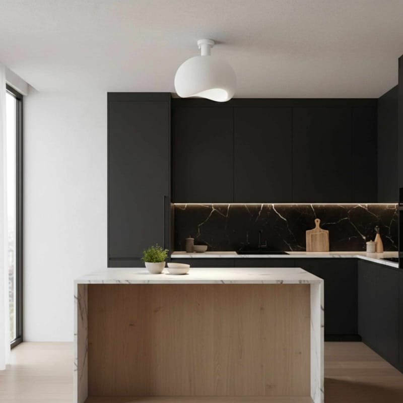 Corlinor bordlampe 34 cm - Hvit - Belysning - Innendørsbelysning & Lamper - Nattlampe - Nattlampe bord