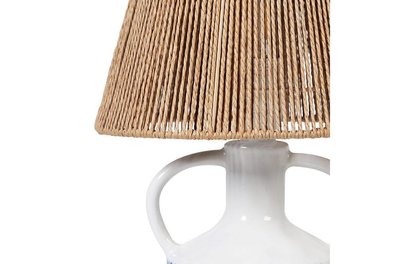 Diametro Bordlampe 51 cm E27 - Hvit/Natur - Belysning - Innendørsbelysning & Lamper - Nattlampe - Nattlampe bord