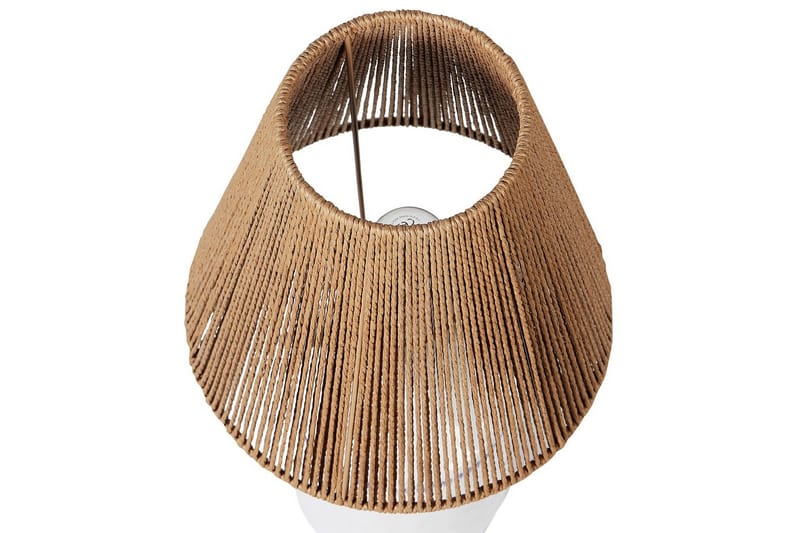 Diametro Bordlampe 51 cm E27 - Hvit/Natur - Belysning - Innendørsbelysning & Lamper - Nattlampe - Nattlampe bord