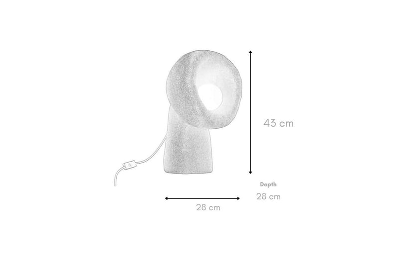 Echo Bordlampe Svart - Svart - Belysning - Innendørsbelysning & Lamper - Nattlampe - Nattlampe bord