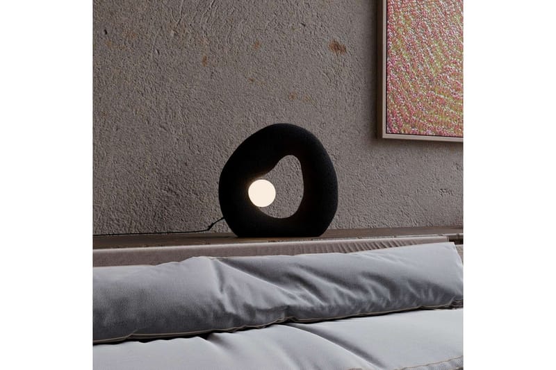 Echo Bordlampe Svart - Svart - Belysning - Innendørsbelysning & Lamper - Nattlampe - Nattlampe bord