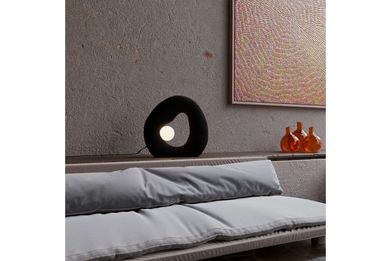 Echo Bordlampe Svart - Svart - Belysning - Innendørsbelysning & Lamper - Nattlampe - Nattlampe bord