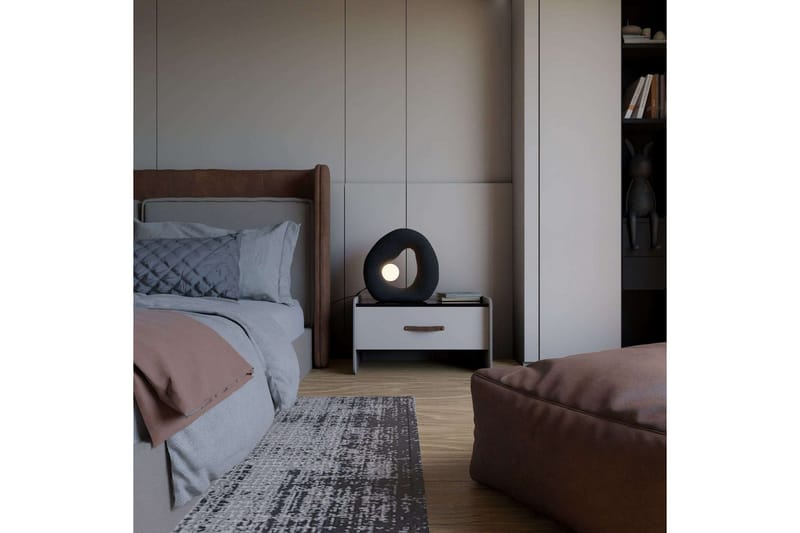 Echo Bordlampe Svart - Svart - Belysning - Innendørsbelysning & Lamper - Nattlampe - Nattlampe bord
