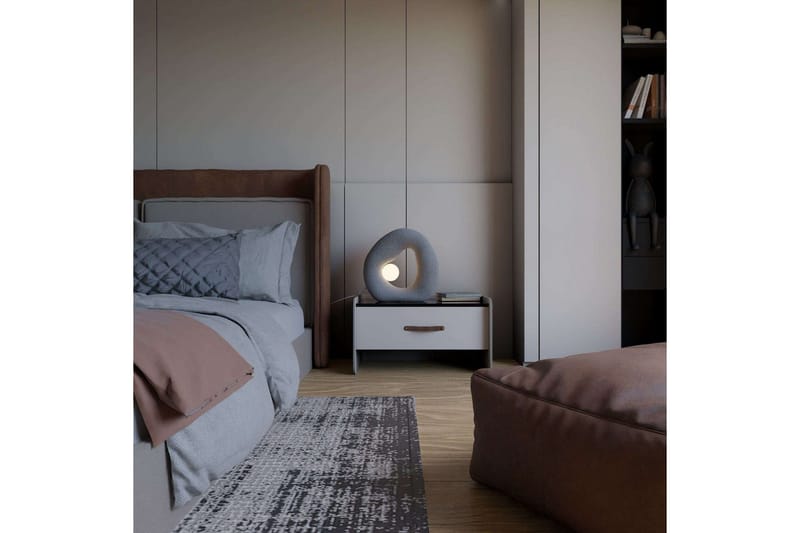 Echo Bordlampe Svart - Svart - Belysning - Innendørsbelysning & Lamper - Nattlampe - Nattlampe bord