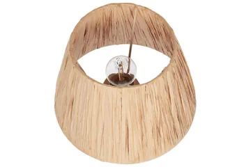 Favignito Bordlampe 2 stk 31 cm E27 - Hvit/Natur - Belysning - Innendørsbelysning & Lamper - Nattlampe - Nattlampe bord