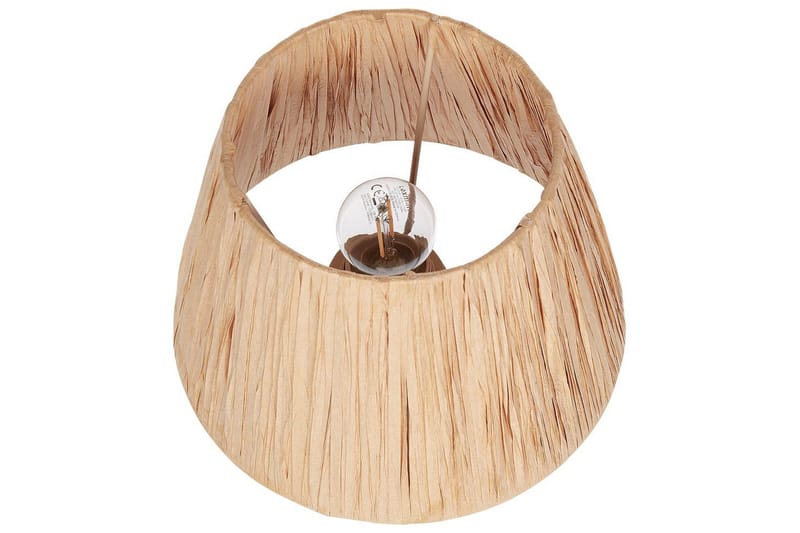 Favignito Bordlampe 2 stk 31 cm E27 - Hvit/Natur - Belysning - Innendørsbelysning & Lamper - Nattlampe - Nattlampe bord