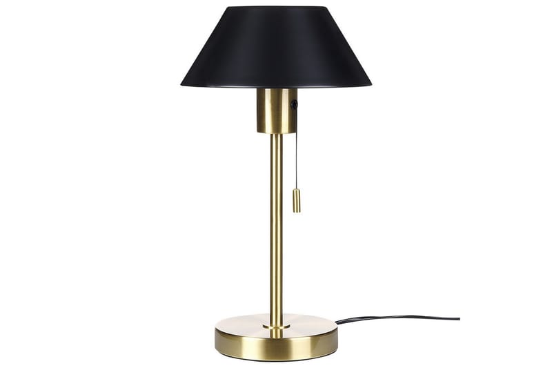 Filfla Bordlampe 37 cm E27 - Messing/Svart - Belysning - Innendørsbelysning & Lamper - Nattlampe - Nattlampe bord