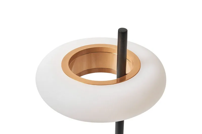 Gabbiani LED Bordlampe 36 cm - Svart/Hvit - Belysning - Innendørsbelysning & Lamper - Nattlampe - Nattlampe bord